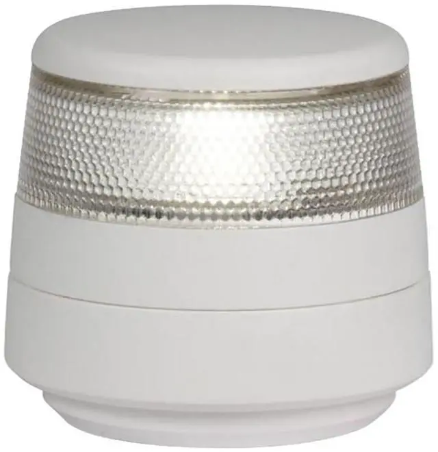 Alt view image 5 of 5 - Hella Marine Naviled 360 Compact All Round White Navigation Lamp - 2Nm - Fixed Mount - White Base