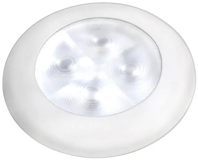 Alt view image 5 of 5 - Hella Marine Courtesy Light - Warm White w/White Rim