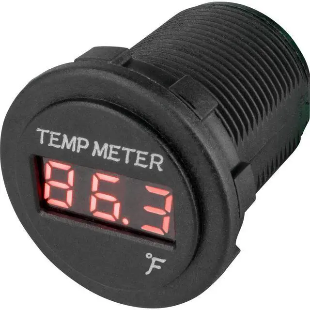 Main image of Sea-Dog Round Red LED Temperature Meter