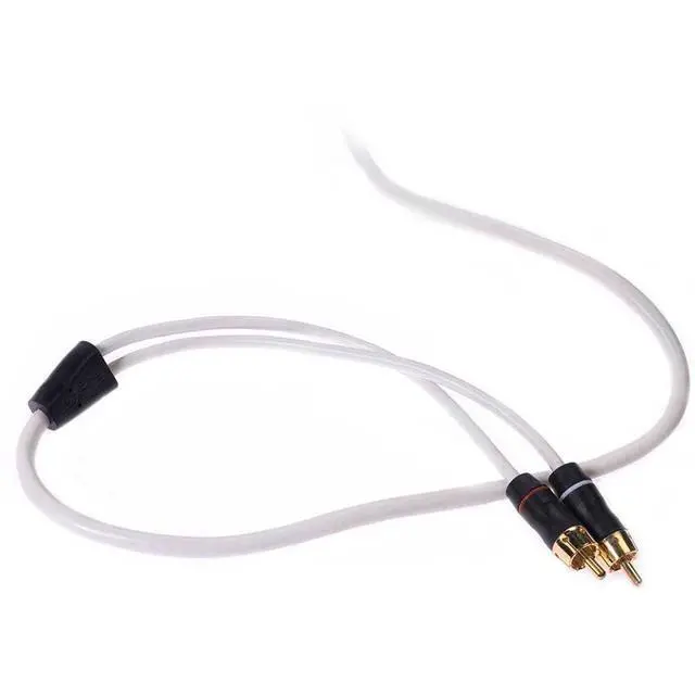 Alt view image 10 of 10 - Fusion MS-RCA25 25 ft 2-Way Shielded RCA Cable 010-12616-00 Shielded RCA Cable