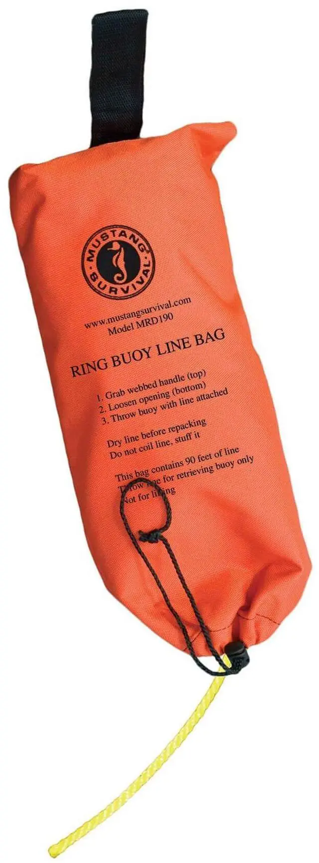 Alt view image 4 of 4 - MUSTANG 90' RING BUOY LINE   WITH BAG