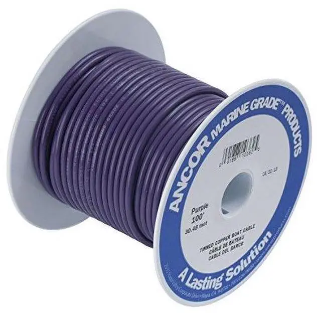 Alt view image 3 of 4 - Ancor Purple 14 AWG Tinned Copper Wire - 250'