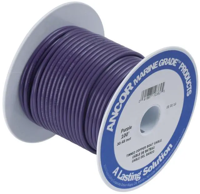 Alt view image 4 of 4 - Ancor Purple 14 AWG Tinned Copper Wire - 250'