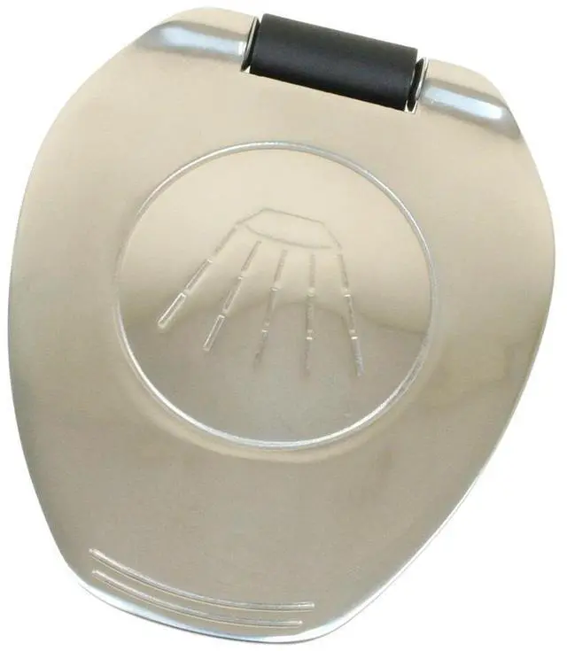 Alt view image 4 of 5 - Scandvik Black & SS Recessed Transom Shower Handle/Hose - Vertical/Horizontal Mount - 6' Hose