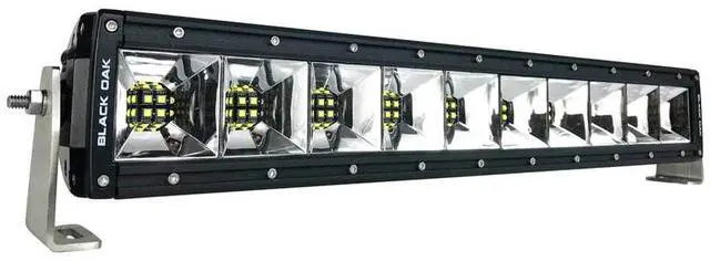 Alt view image 5 of 5 - Black Oak Pro Series 20" Scene Light Bar - Black