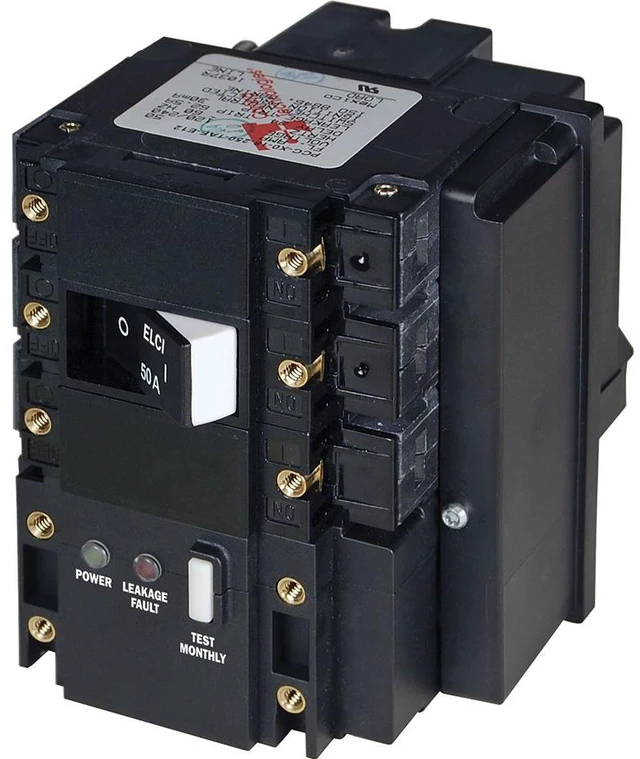 Main image of Blue Sea C-Series Elci Main Circuit Breaker - 120/240V Ac 50A