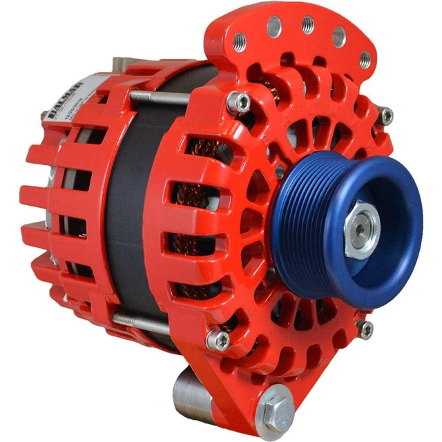 Alt view image 6 of 6 - Balmar Alternator 1-2" Single Foot J10 Serpentine Pulley - 170A - 12V