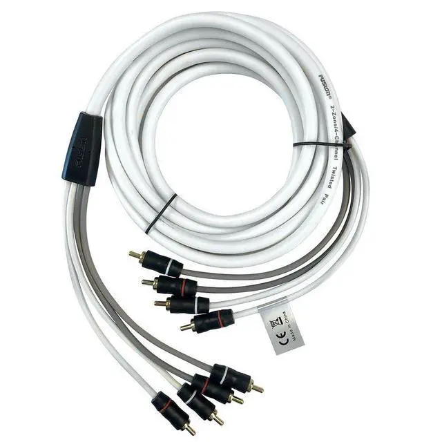 Alt view image 10 of 10 - FUSION EL-FRCA25 25' Standard 4-Way RCA Cable