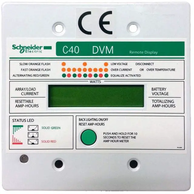 Alt view image 9 of 9 - Xantrex C-Series Digital Remote W/50' Cable
