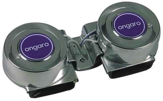 Alt view image 6 of 6 - Ongaro Mini Compact Twin Horn 12V