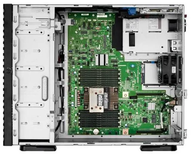 Alt view image 6 of 6 - HPE ProLiant ML110 Gen11 server with one Intel® Xeon® Silver 4410Y Processor, 32 GB (1x32 GB) Dual Rank Memory, one HPE MR408i-o Gen11 x8 Lanes 4GB Cache OCP SPDM Storage Controller - P69303-005