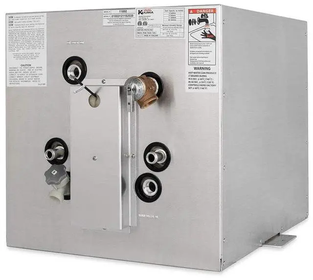 Alt view image 4 of 4 - Kuuma 11850 - 11 Gallon Water Heater - 240V