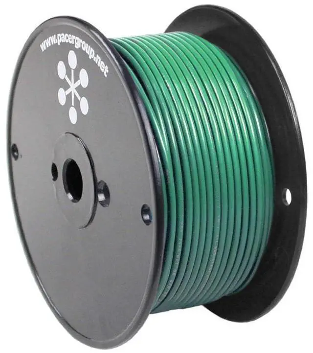 Alt view image 5 of 5 - Pacer Green 8 AWG Primary Wire - 250'