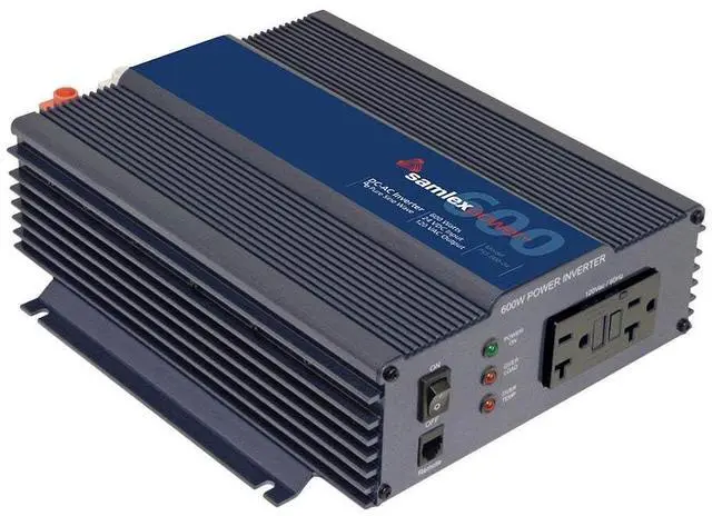 Alt view image 3 of 3 - SAMLEX PST-600-24 PURE SINE WAVE INVERTER 24V INPUT 120