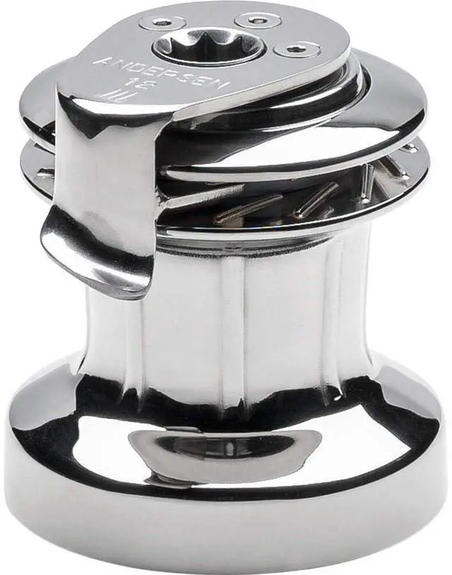 Alt view image 5 of 5 - ANDERSEN 12 SELF TAILING SINGLE SPEED WINCH FULL