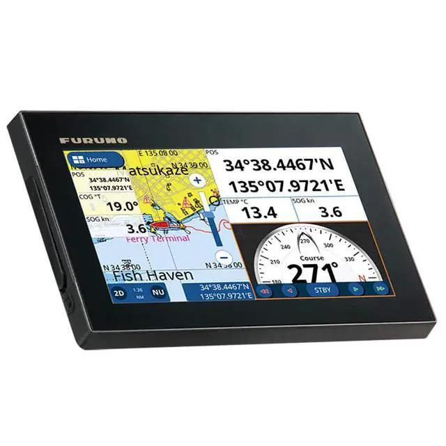 Alt view image 10 of 10 - Furuno GP1871F GPS/Fishfinder w/ 7" Wide Color Multi Touch LCD Display