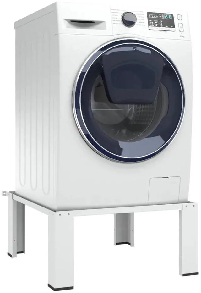 Alt view image 8 of 9 - vidaXL Washing Machine Pedestal White