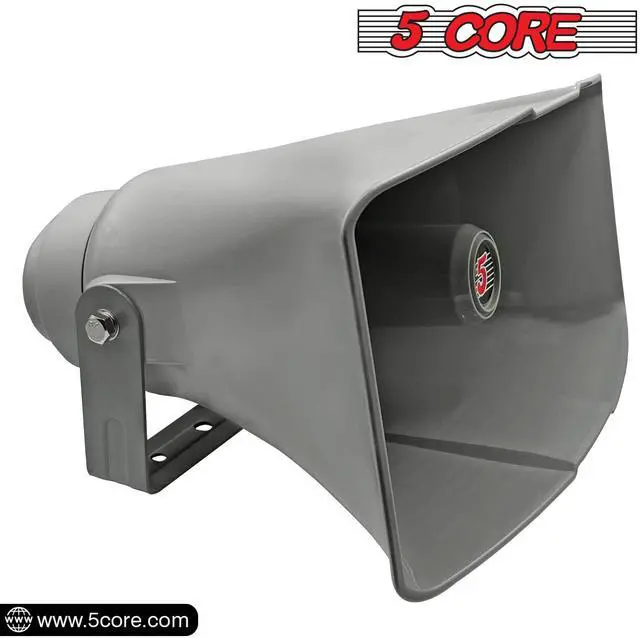 Alt view image 10 of 10 - 5 CORE SUH-400 Pa Horn Indoor Outdoor Waterproof +Driver 400Mm Wide Suh 400
