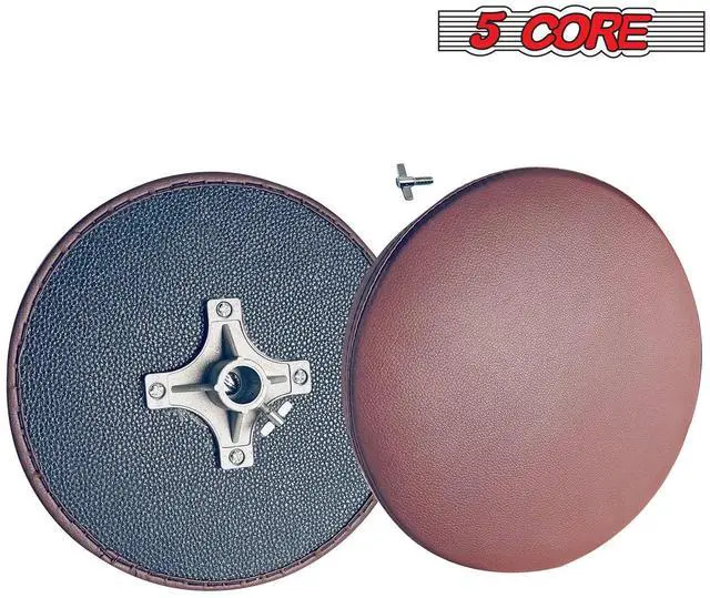 Alt view image 11 of 11 - 5 Core Drum Throne Padded Adjustable Guitar Stool Drummer Seat for Adults & Kids BROWN