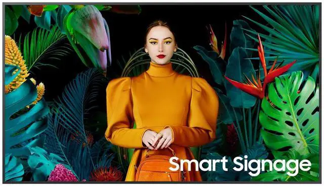 Alt view image 7 of 7 - Samsung QM43C QMC Series - 43" Class (42.5" viewable) LED-backlit LCD display - 4K - for digital signage