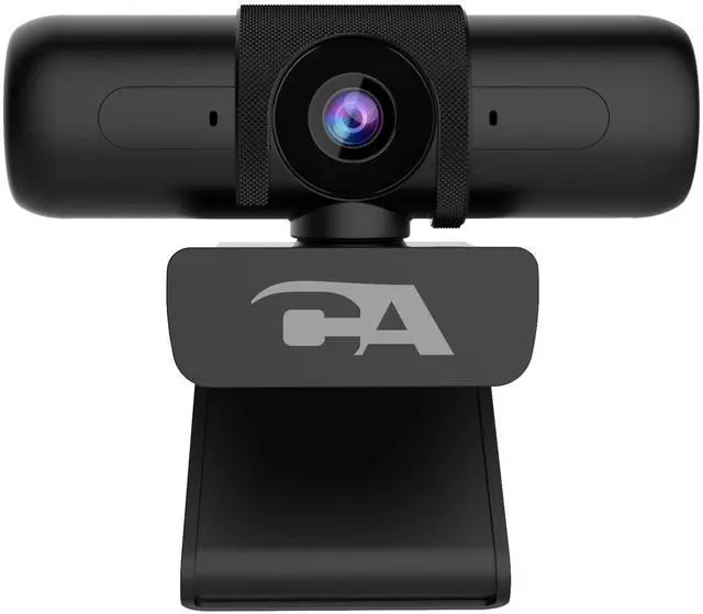 Alt view image 9 of 10 - CA Essential Webcam 1080p 5MP - Zoom Certified USB Webcam, 5MP Super HD Webcam up 2592x1944 at 30fps, Autofocus & Light Correction, Dual Omnidirectional Microphones (WC-3000)