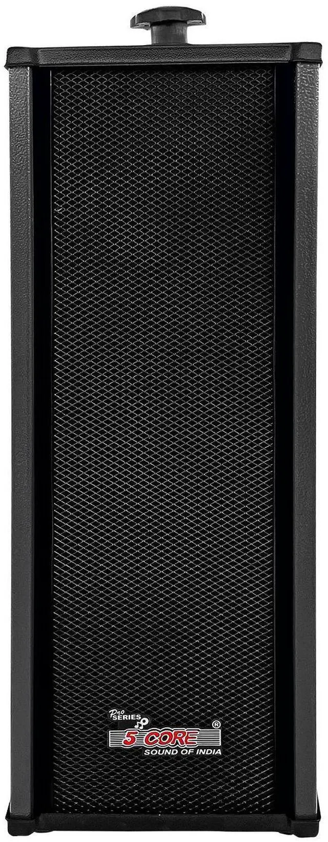 Alt view image 8 of 10 - 5 Core Outdoor Speakers Stereo In Wall 100W Peak Passive Home Audio System