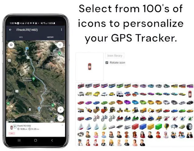 Alt view image 2 of 3 - Real Time GPS Tracking Device Surveillance for Camper Tractor Trailers