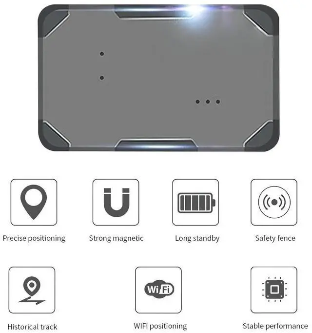 Alt view image 3 of 3 - Rechargeable GPS Tracker Mini Portable Realtime Tracking Surveillance System