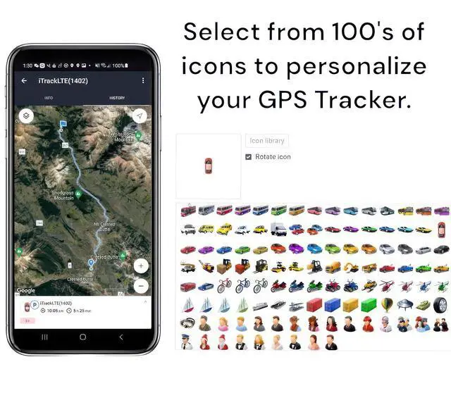 Alt view image 2 of 3 - SIM Card for ALT-P12 High End Cars GPS Tracker Nationwide Coverage Mobile APP