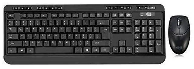 Alt view image 19 of 19 - ADESSO WKB-1320CB ANTIMICROBIAL WIRELESS DESKETOP KEYBOARD & MOUSE COMBO