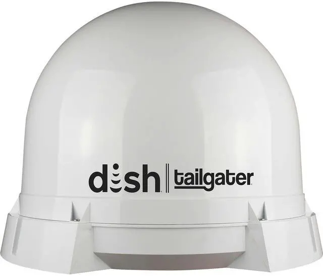 Alt view image 6 of 6 - Tailgater Sat TV Antenna, DISH, White