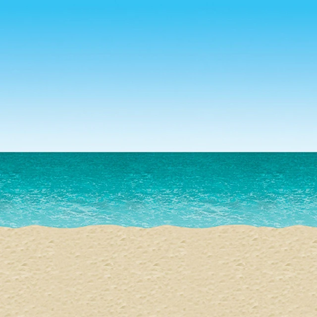 Main image of The Company - Ocean and Beach BACKDRP 4x30ft - Pack of 1