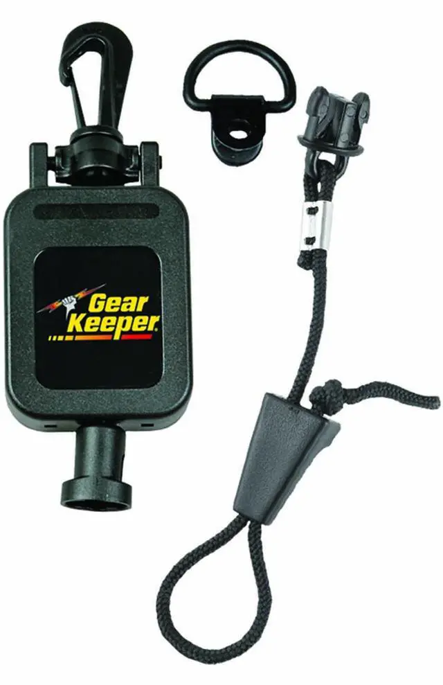 Alt view image 13 of 13 - HAMMERHEAD INDUSTRIES RT-44112 28 GEARKEEPER  RETRACTABLE CB MIC HOLDER WITH SNAP CLIP MOUNT SYSTEM