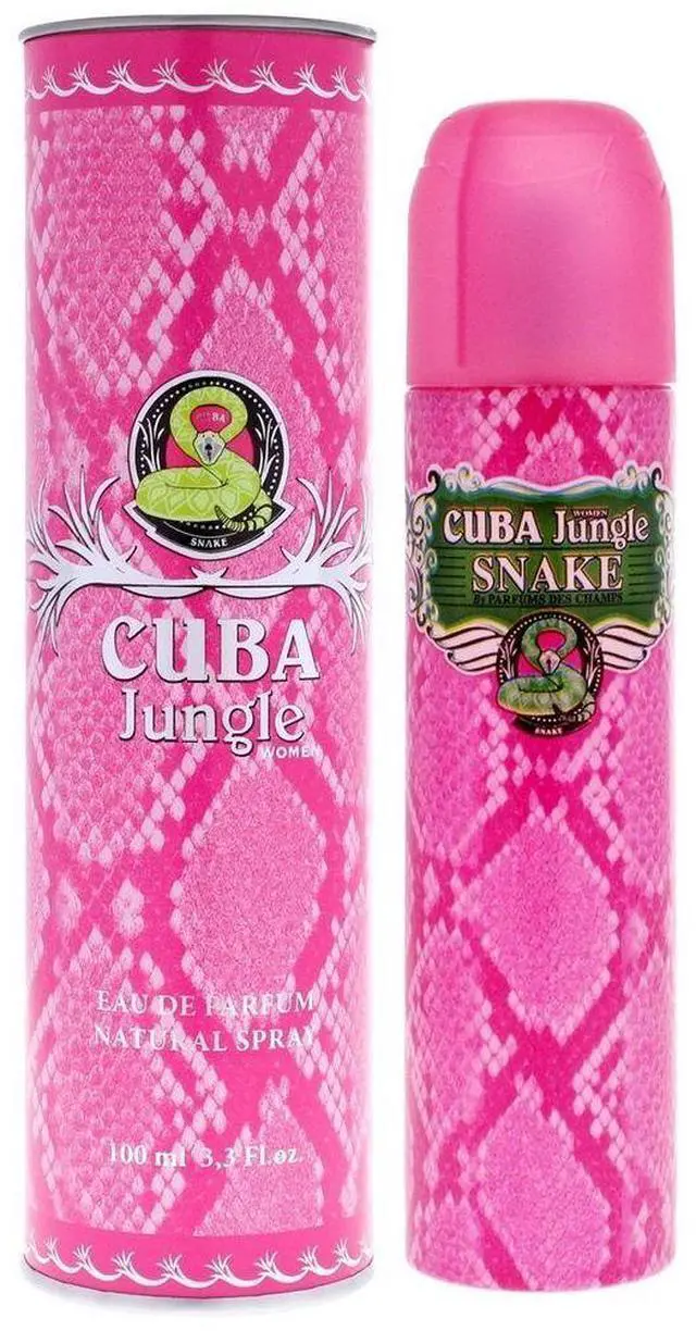 Alt view image 3 of 3 - Cuba Jungle Snake by Cuba for Women - 3.4 oz EDP Spray