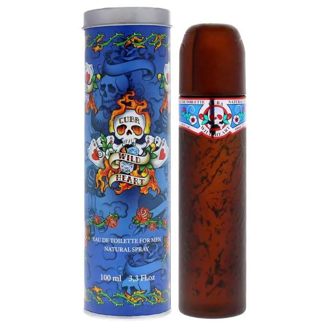 Alt view image 3 of 3 - Cuba Wild Heart by Cuba for Men - 3.3 oz EDT Spray