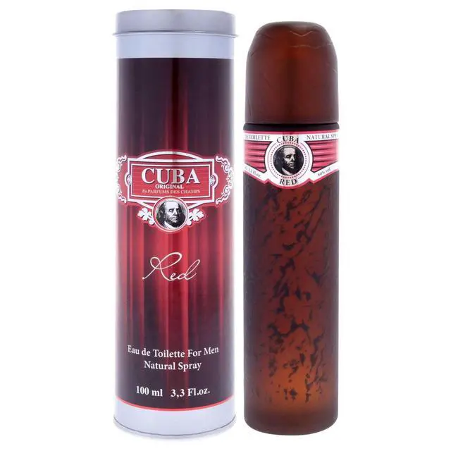 Alt view image 3 of 3 - Cuba Red by Cuba for Men - 3.3 oz EDT Spray