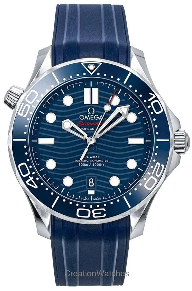 Alt view image 5 of 5 - Omega Seamaster Blue Dial Automatic Diver's 300M Men's Watch 210.32.42.20.03.001