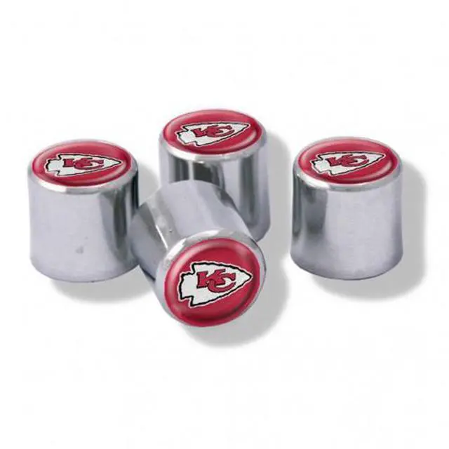 Alt view image 2 of 2 - Kansas City Chiefs Valve Stem Caps