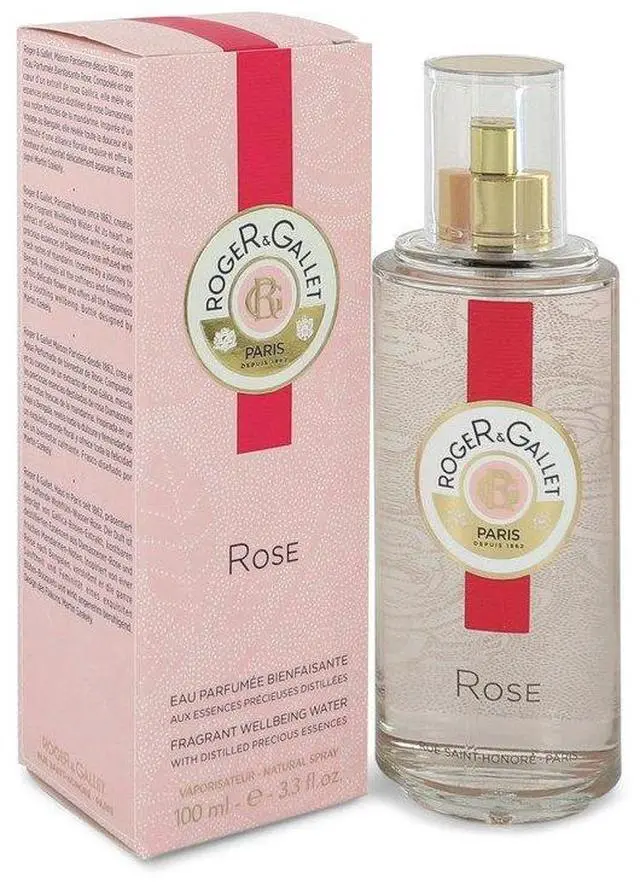 Main image of Roger & Gallet Rose by Roger & Gallet Fragrant Wellbeing Water Spray 3.3 oz(D0102HA526U.)