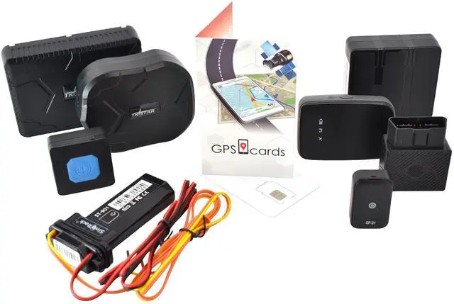 Main image of GPS Cards for GL300 RealTime GPS Trackers / Streetview Parking / Phone App