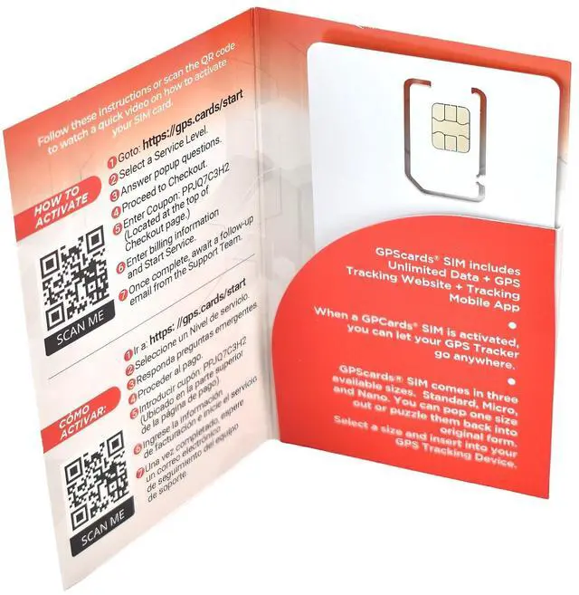 Main image of GPS Cards Sim for Amcrest 4G GPS Tracker / Overspeeding Alert/ Movement Report