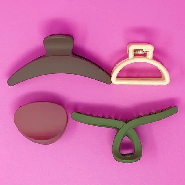 Main image of Hand Picked Everyday Hair Claw Set