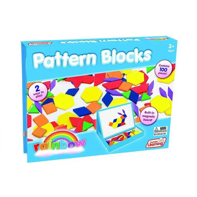 Alt view image 9 of 9 - JUNIOR LEARNING RAINBOW PATTERN BLOCKS