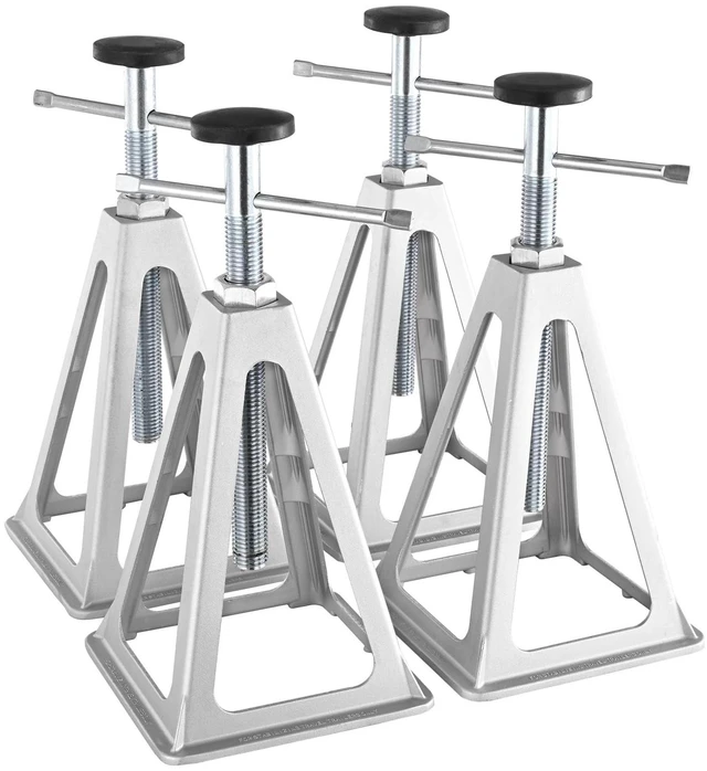 Alt view image 15 of 15 - VEVOR RV Stabilizer Jacks, 4 Pack Aluminum RV Leveling Jacks, RV Stack Jacks for RV Travel Trailer Camper, Single Screw Jack Support up to 6000 Lbs, Adjustable from 11 inch to 17 inch