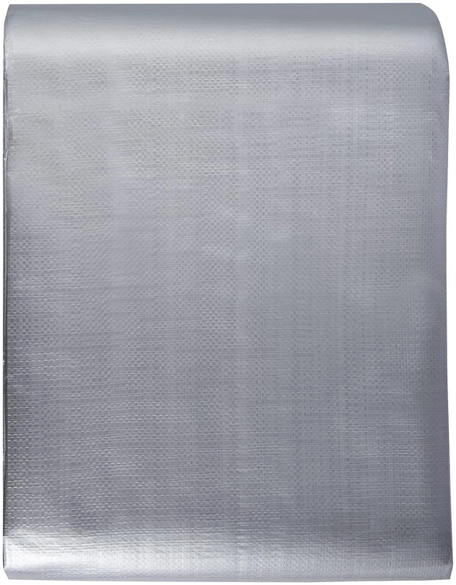 Alt view image 16 of 16 - Tarp Heavy Duty Waterproof 20x30 ft, Plastic Poly Tarp Cover 10 Mil, Multi Purpose Tear UV and Temperature Resistant Outdoor Tarpaulin with High Durability Reinforced Grommets (Silver/Brown)