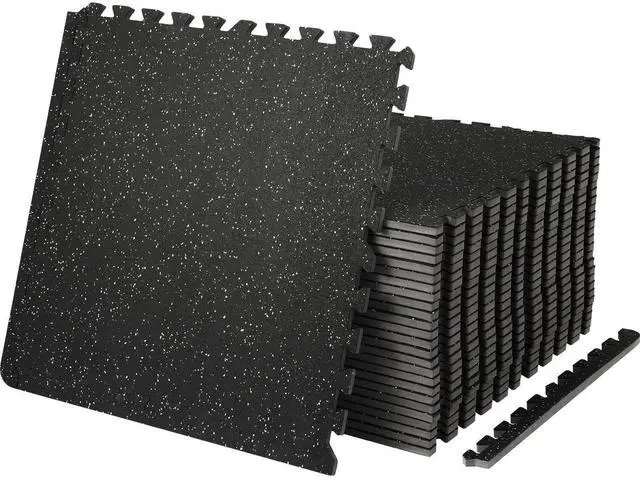 Alt view image 10 of 10 - EVA Interlocking Foam Floor Mats, 0.56 in Thickened 25 Pcs Puzzle Rubber Tiles, 24 x 24 in Exercise Floor Mat for Workout & Fitness, Heavy Duty Flooring Mats for Home, Gym, Office-100 Sq Ft
