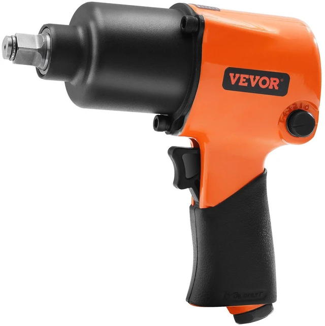 Alt view image 16 of 16 - Air Impact Wrench, 1/2" Drive Air Impact Gun Up to 880ft-lbs Nut-busting Torque, 7500RPM Lightweight Pneumatic Tool for Auto Repairs and Maintenance