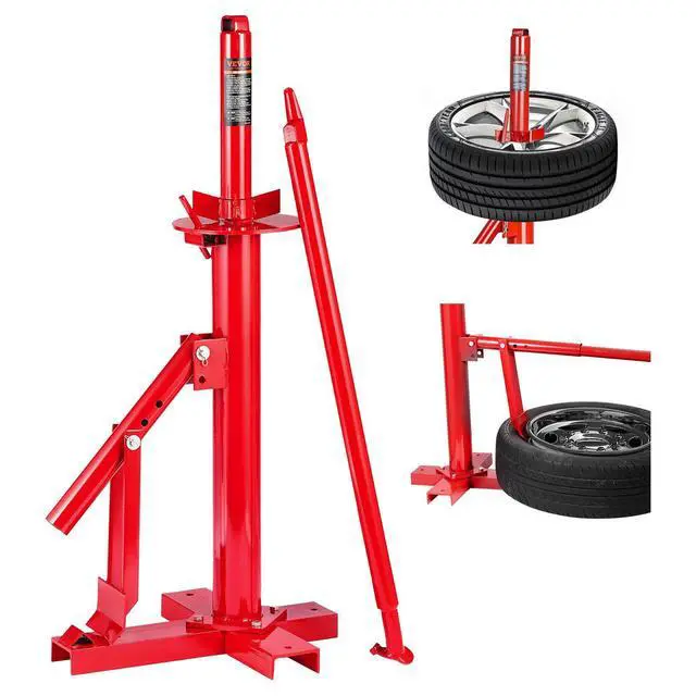 Alt view image 15 of 15 - VEVOR Manual Tire Changer, Portable Hand Bead Breaker Mounting Tool for 203 - 406 mm Tires, Compatible with Car Truck Trailer, Tire Mounting Machine for Home Garage Small Auto Shop