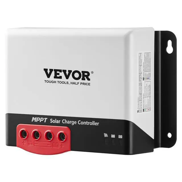 Alt view image 8 of 8 - 50A MPPT Solar Charge Controller, 12V / 24V Auto DC Input, Solar Panel Regulator Charger with Bluetooth Module, 98% Charging Efficiency for Sealed(AGM), Gel, Flooded and Lithium Battery Charging