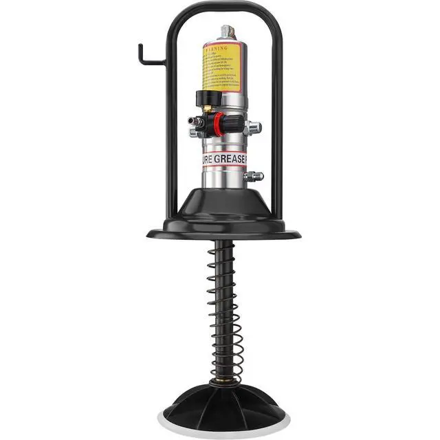 Alt view image 8 of 8 - Grease Pump, 50:1 Pressure Ratio Air Operated Grease Pump with 13 ft High Pressure Hose and Grease Gun, Pneumatic Grease Pump with Barrel Cap, Portable Lubrication Grease Pump 360° Gun Head